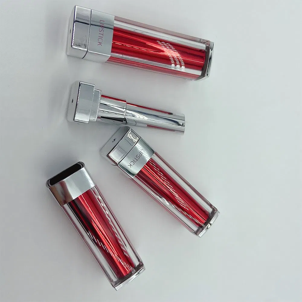 Custom Color Llight Cosmetic Round Plastic Lipstick Tube