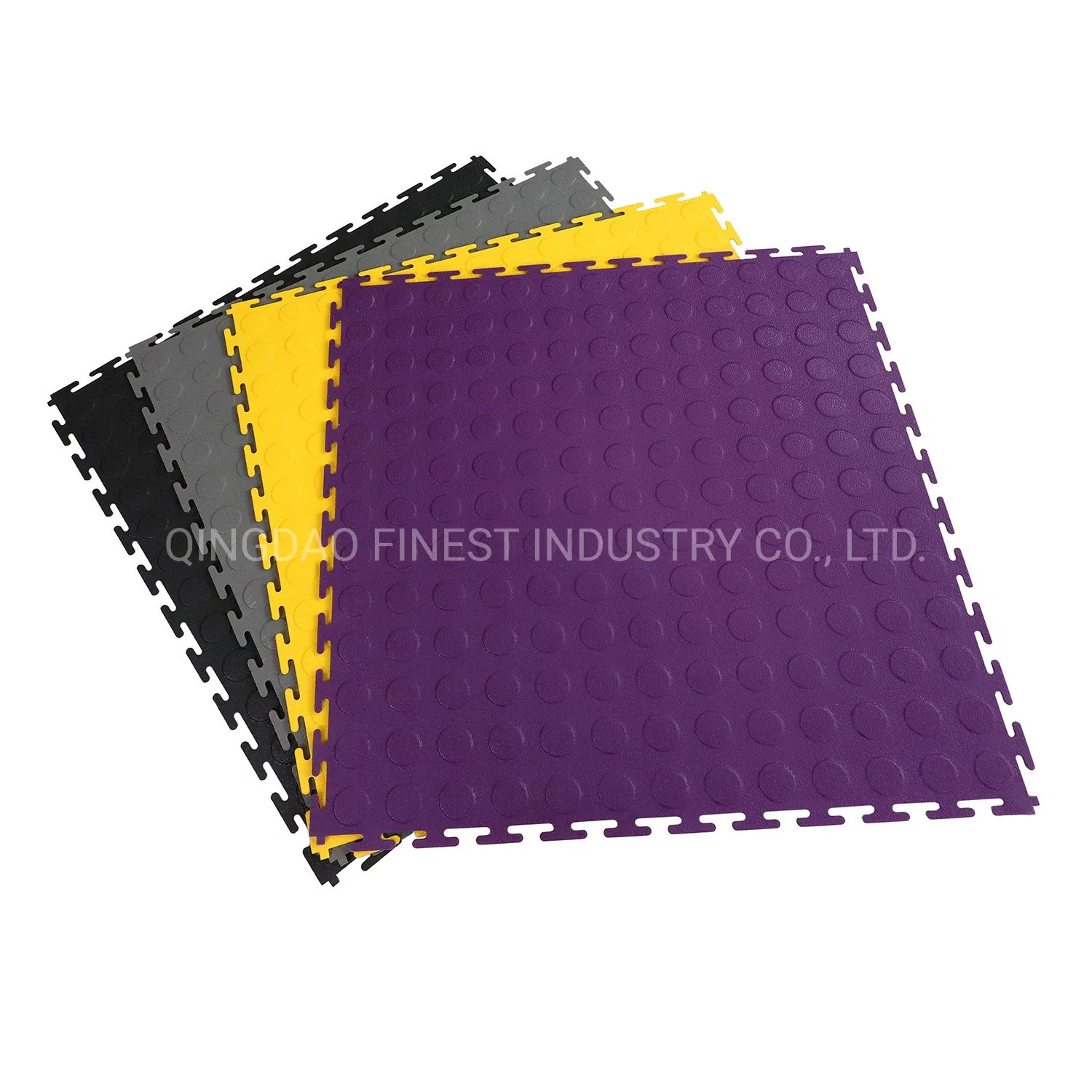 ПВХ плитка для гаража, модульная, противоскользящая