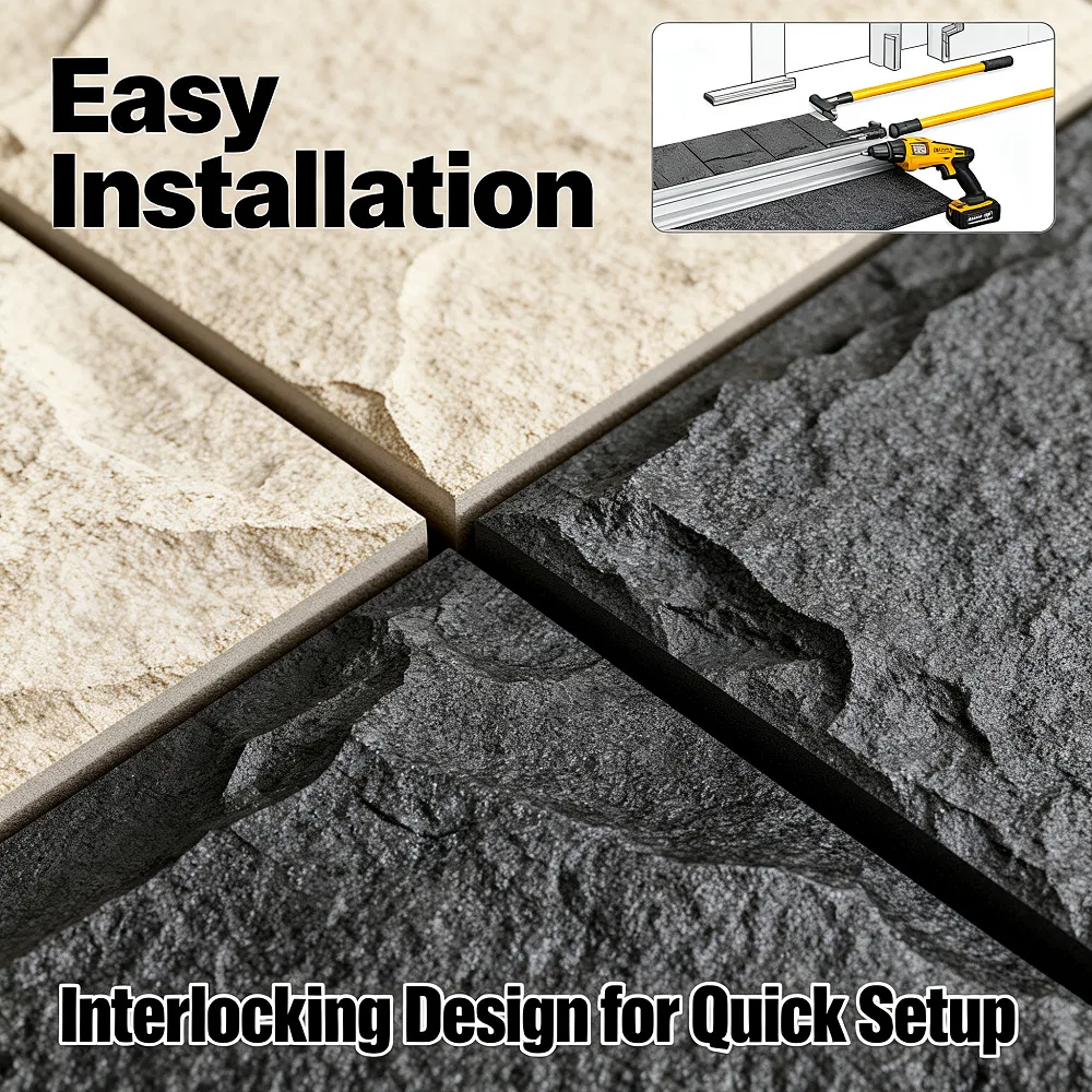 High-Quality PU Stone for Elegant Villa Wall Finishes