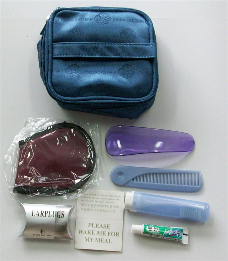 Free Samples Airline Travel Bag Airline Travel Kit Amenity Kit for Airlines