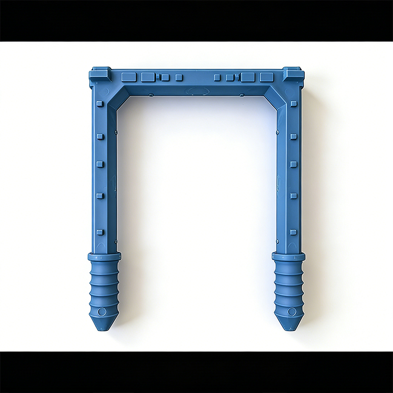 High Quality Custom Colors Polypropylene PP Coated Galvanized Steel Cast Iron Heavy Duty Manhole Steps