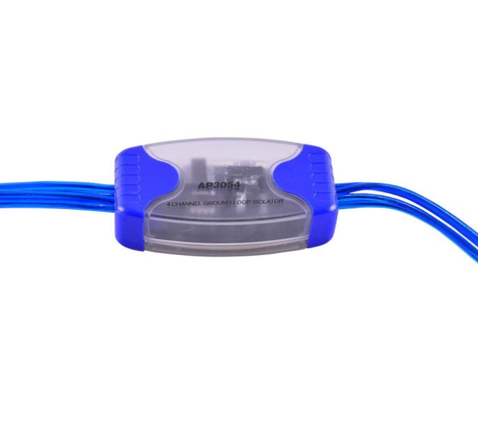 Кабель Y-типа 2RCA-2RCA, прозрачный