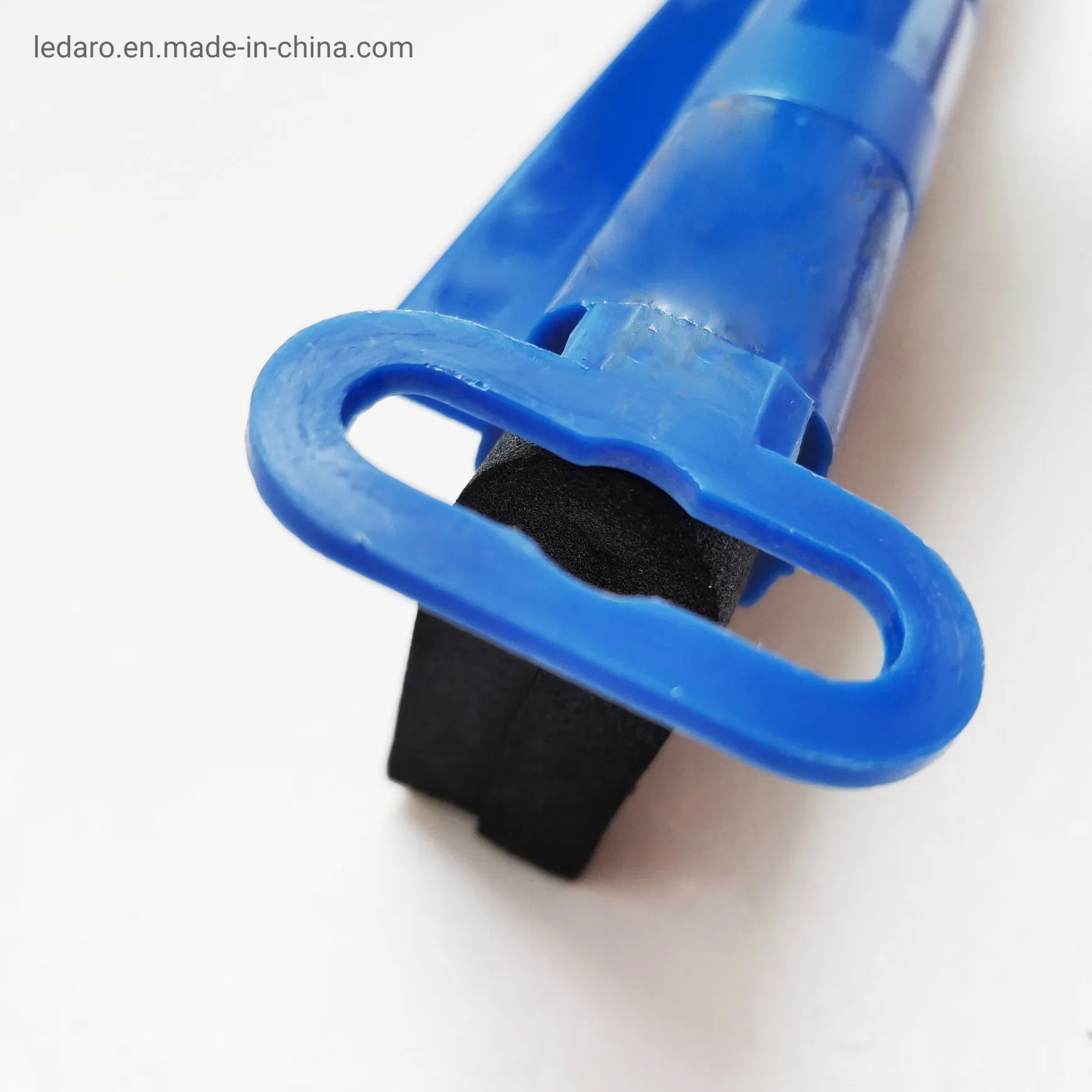 Commercial Professional Plastic Floor Squeegee 13“ Length Twin Black Blades Threaded Socket