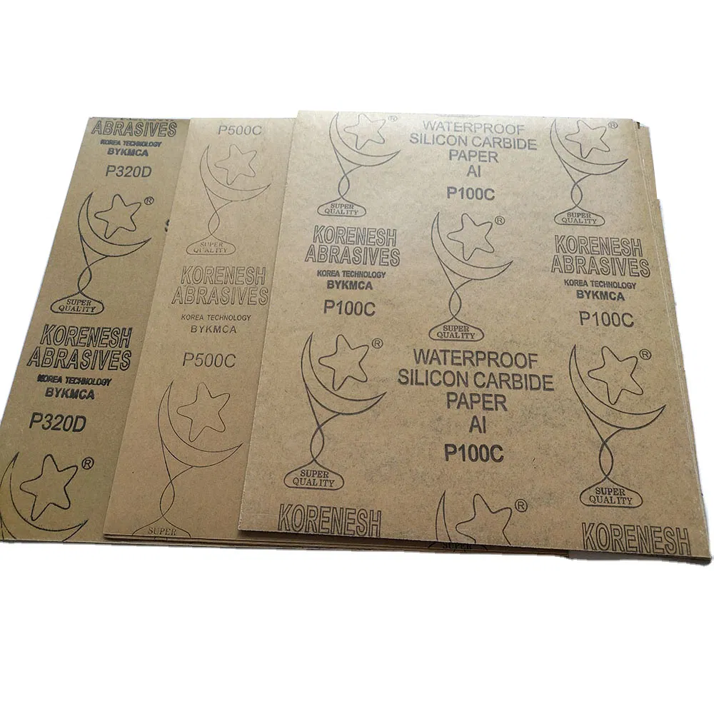 Водостойкая наждачная бумага 9*11 дюймов, оксид алюминия