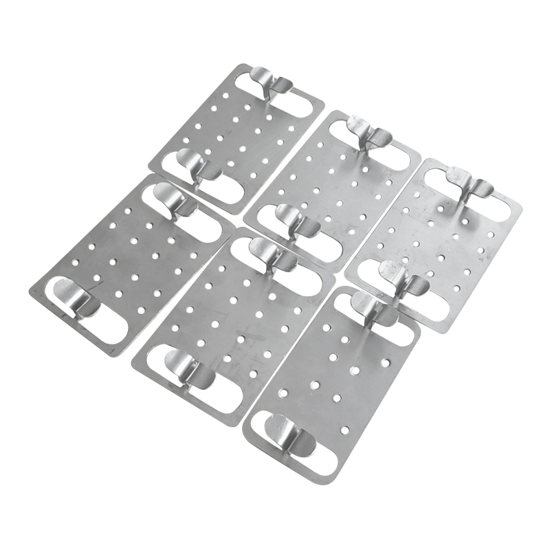 Aluminium Thin Sheet Clamp Ceramic Wall Panel Clip Tile Facade System