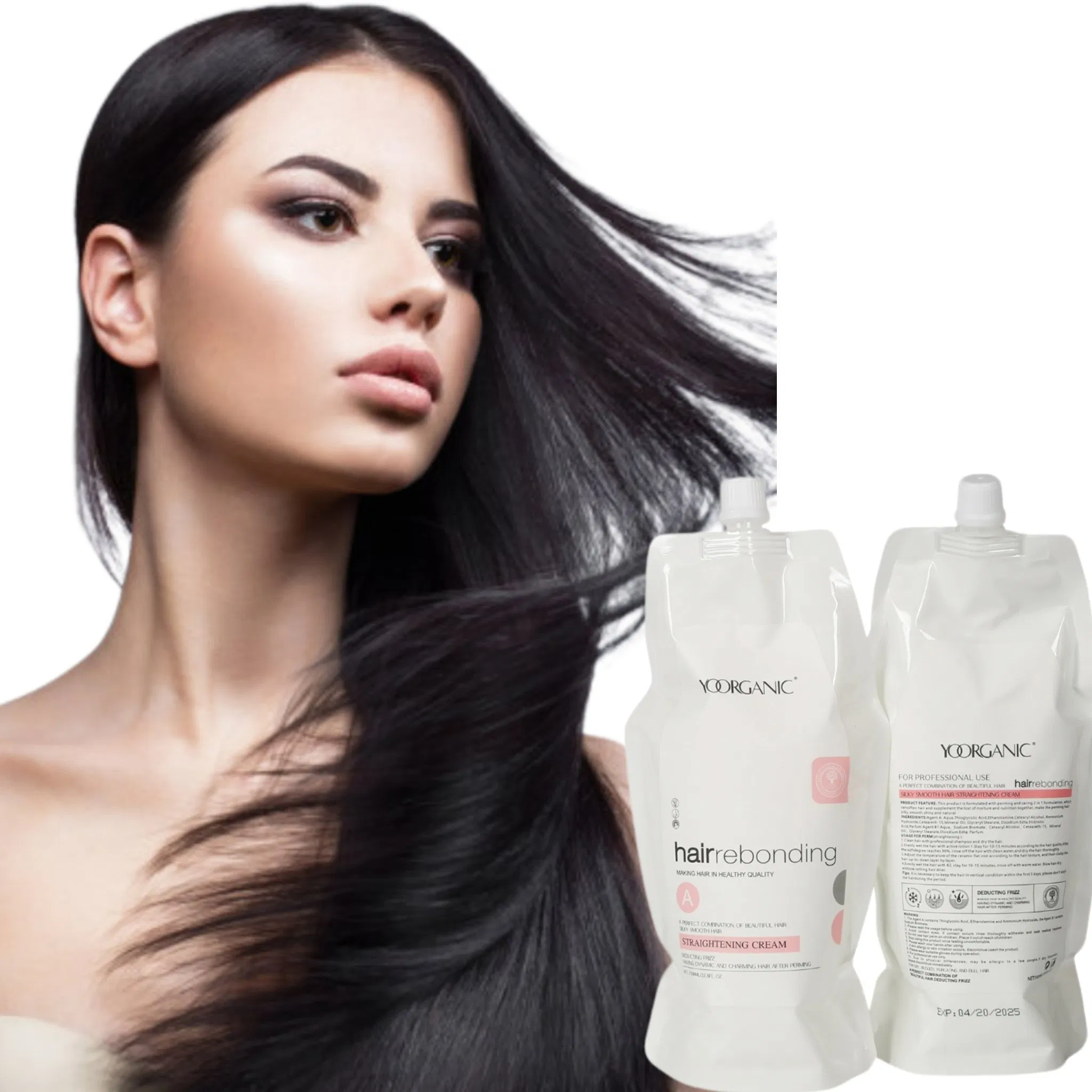 Best Price Herbal Hair Perm Rebonding Keratin Hair Rebonding Cream Hair Straightening
