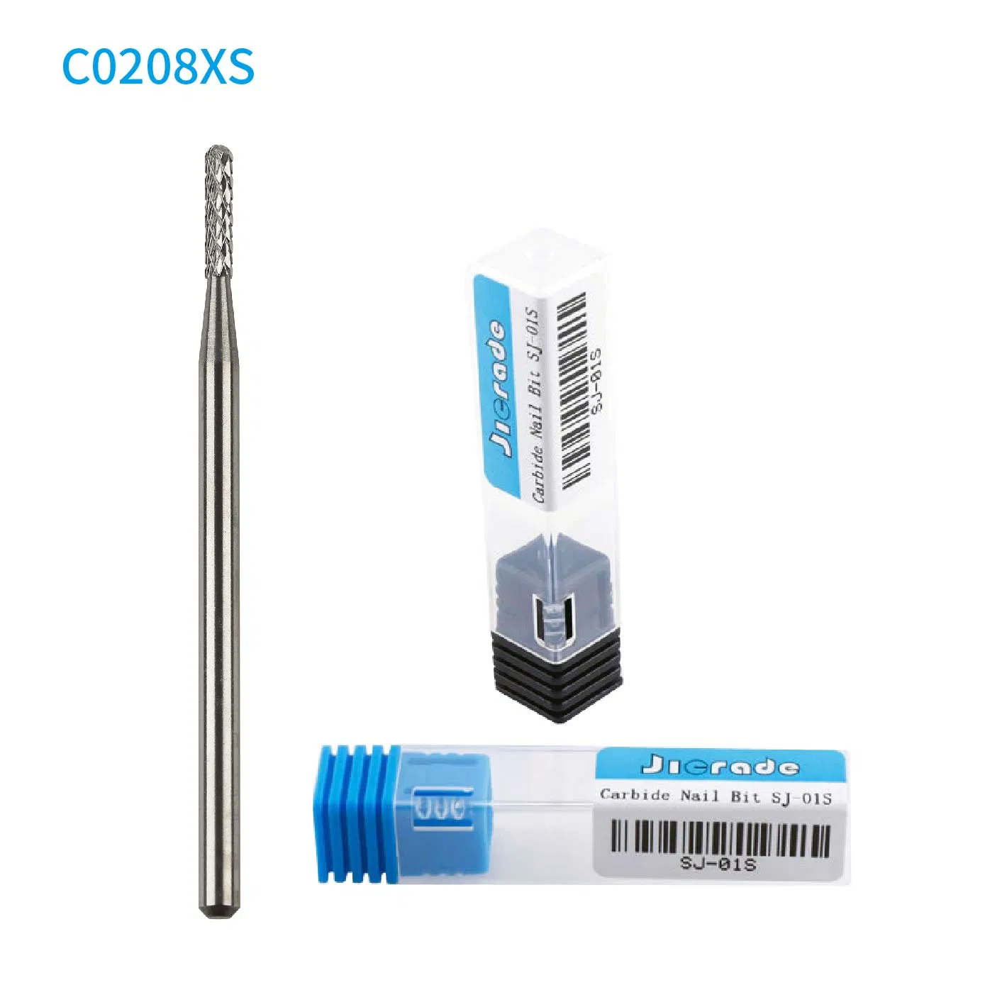 C0208xs Mini Round Nail Beauty Deco Removing Tungsten Carbide Nail Drill Bits