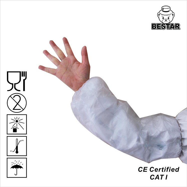 Fashion Hand Made Machine China Sleeve Cover Plastic PE Oversleeves Cleaning Oversleeve