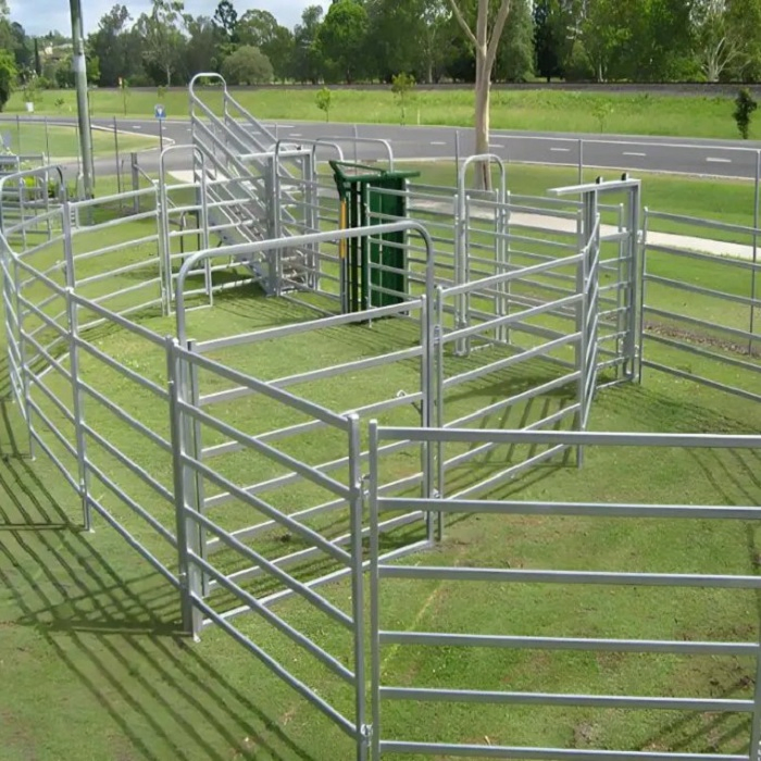 Customized Hot Galvanized Steel Horse Livestock Farm Fence Outdoor Horse Fence Panel