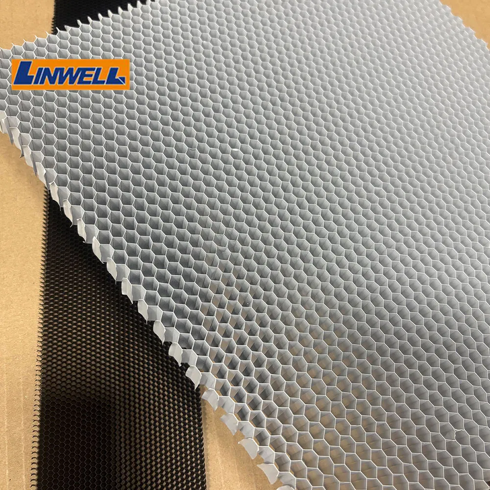 Expanded Aluminum Honeycomb Core Fireproof Sandwich Wall Door Aluminum Honeycomb