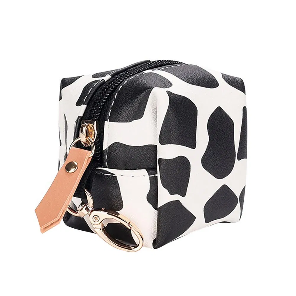 Fashion Waterproof PU Leather Pacifier Bag for Nipple Teat Infant Soother Storage Holder Baby Accessories Stroller Hanging