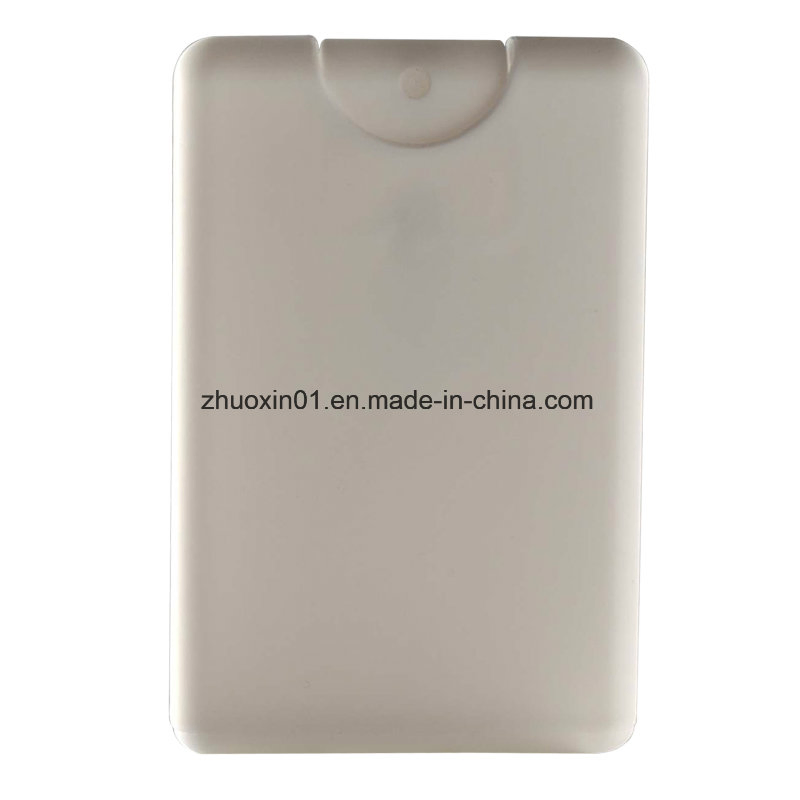 25ml Plastic Credit Card Flat Spray Bottle Pocket Size Card Perfume Sprayer