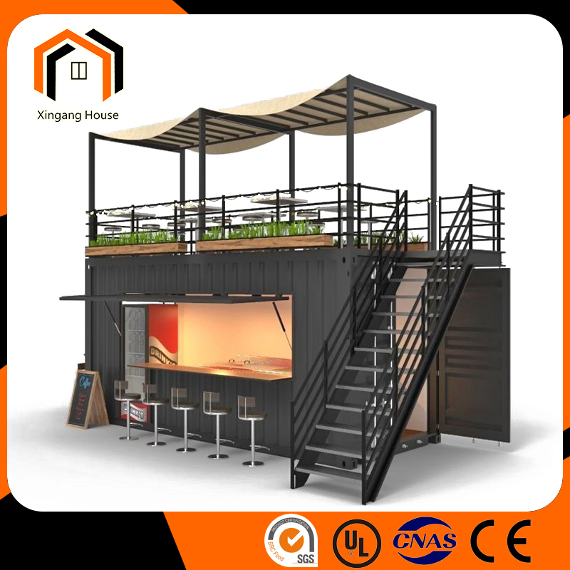 Prefabricated House Factory Price Basic Customization Wooden Building Shipping Container Shop Portable Mobile Modular Prefab Shipping Container Homes
