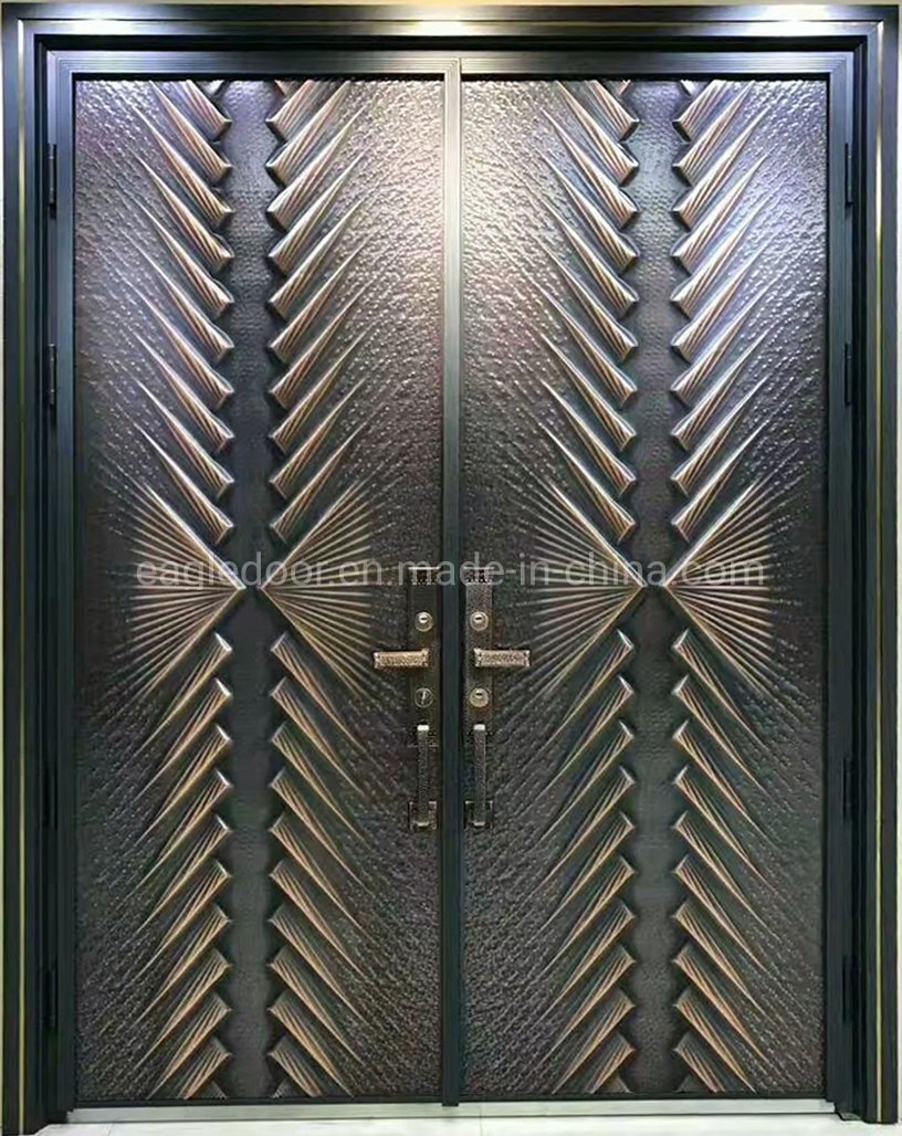 2019 EU Cast Aluminum Explosion-Proof Hot Security Steel Door
