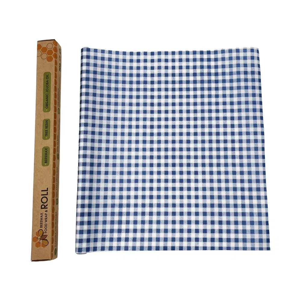 Wholesale Biodegradable Reusable Natural Cotton Sandwich Beeswax Food Wrap Storage Wraps