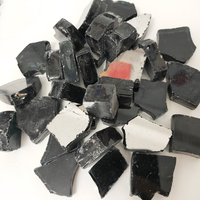 1/2 Inch Cobalt Blue Fire Glass for Elegant Fire Features