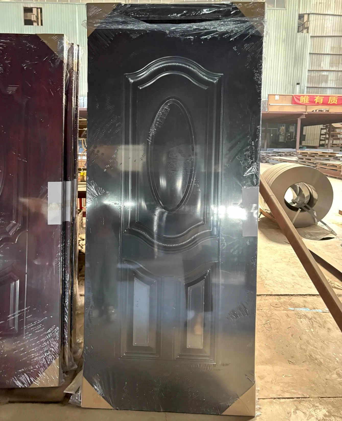 Classic Cheap Steel American Panel Security Door Interior Door