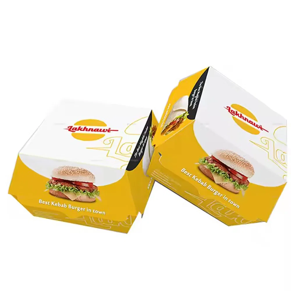 Wholesale Custom Size Food Grade Burger Pizza Restaurant Pizza Paper Box