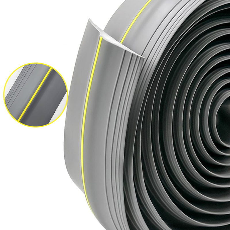 Grey Rubber PVC Garage Door Bottom Seal Strip