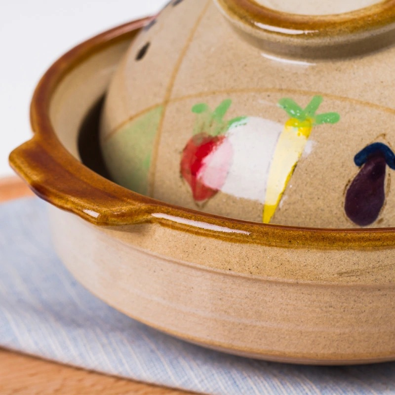 Multicolor 3000ml Soup Tureen for Enjoying Colorful Clay Pot Soups