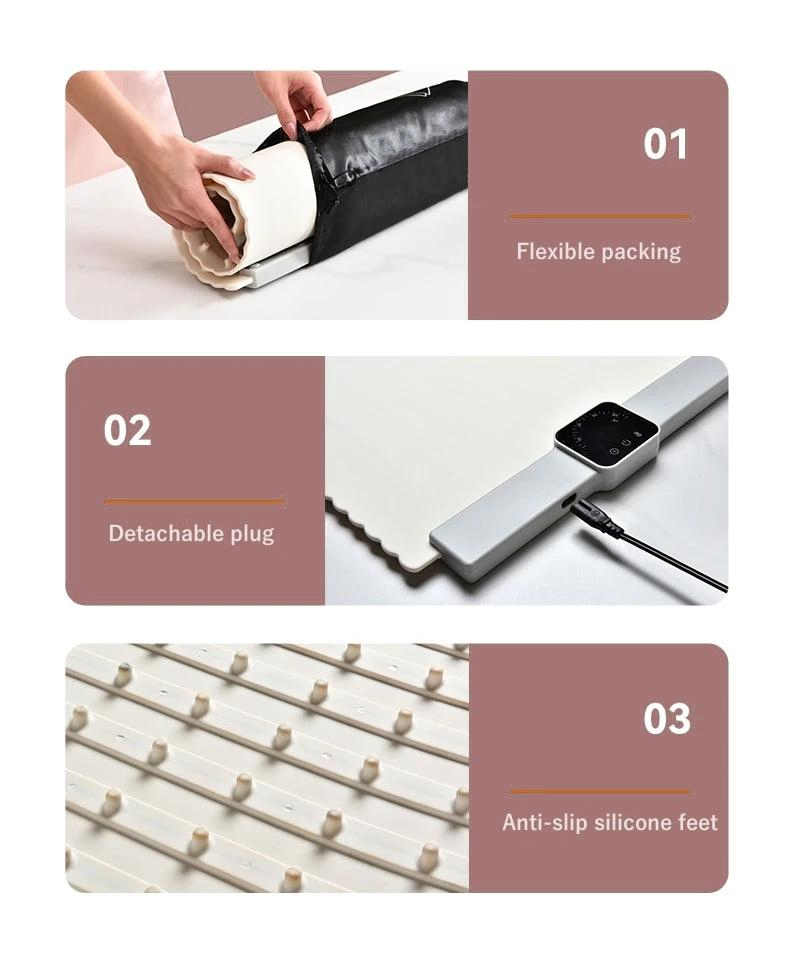 Electric Foldable Silicone Insulation Warming Plate