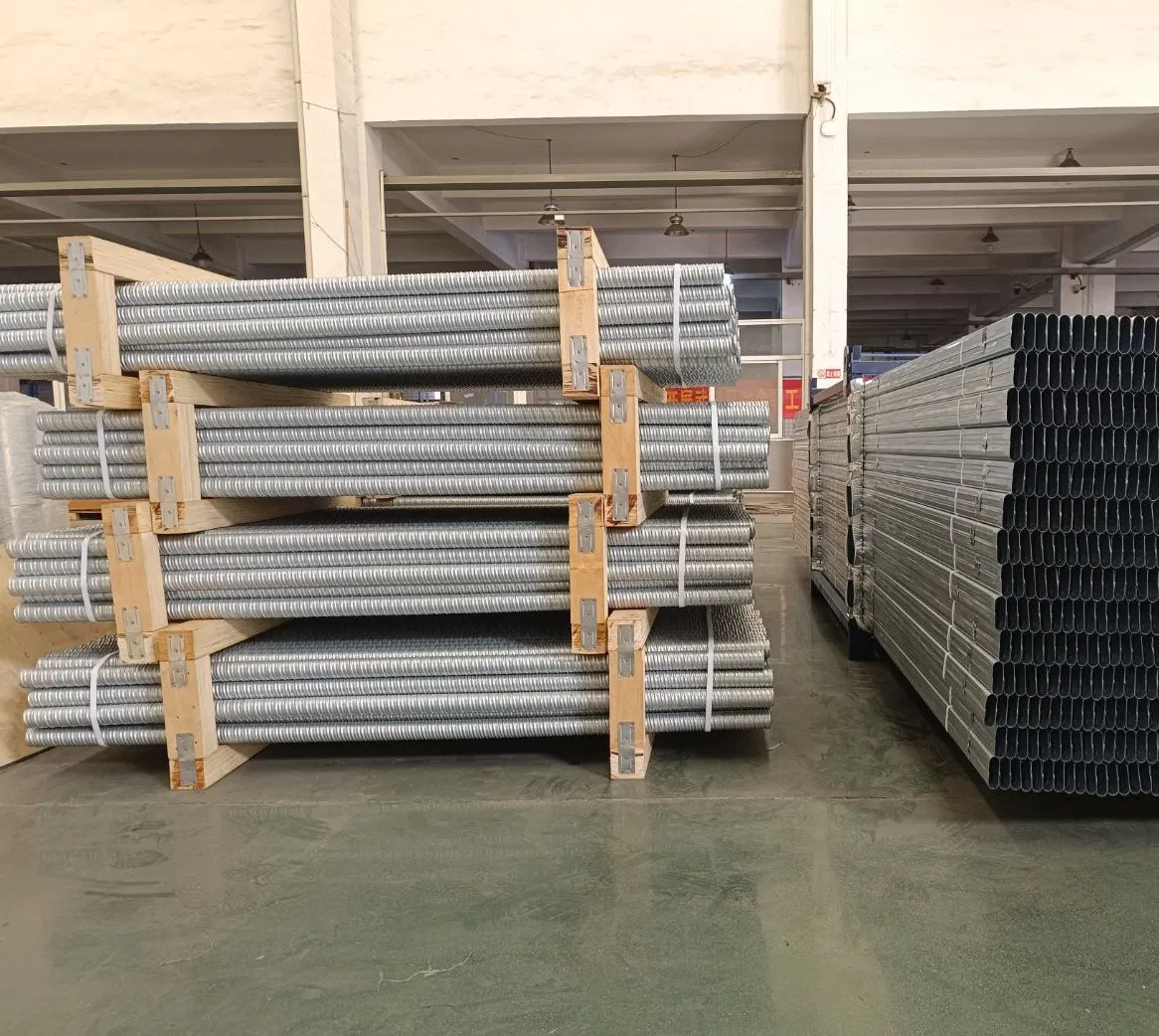 High Tension Corrugated Galvanized Metal Duct for Pre-Stressed Concrete Bridge