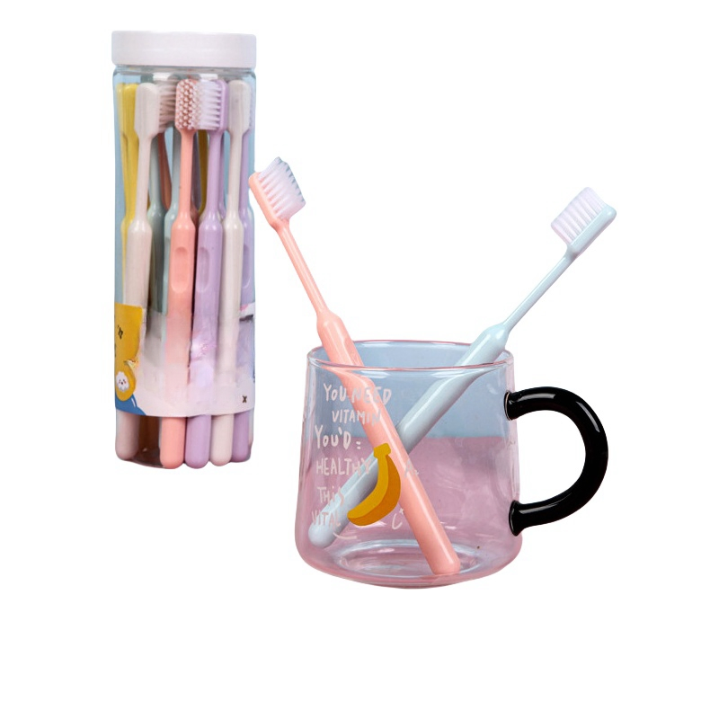 Wholesale 10 Pack Deep Cleaning Dense Gum Protection Adult Soft Toothbrush