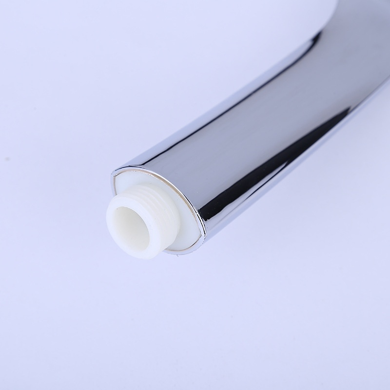 Elegant ABS Plastic Chromed Rain Switched Thin Hand Held Water Saving Bathroom Shower Head