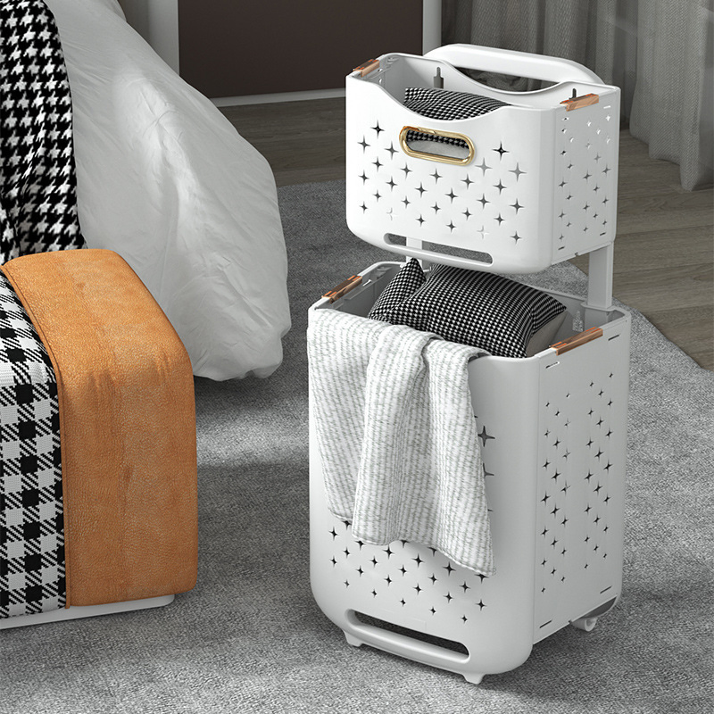 Foldable Dirty Clothes Basket Household Put Dirty Clothes Storage Basket Dirty Clothes Basket