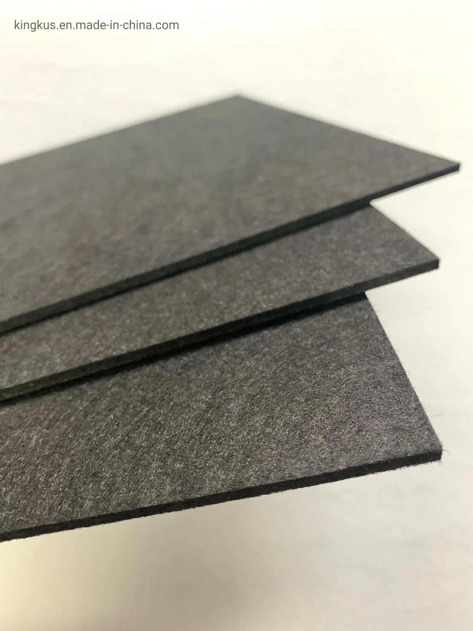 Customize 3mm Black Sound Absorption Pet Acoustic Panels Polyester Felt Acoustic Panels
