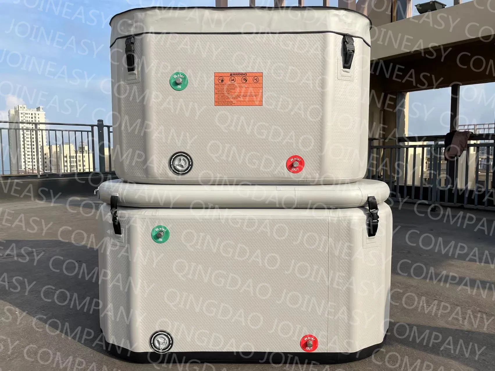 Складная ванна для ледяных ванн и спа