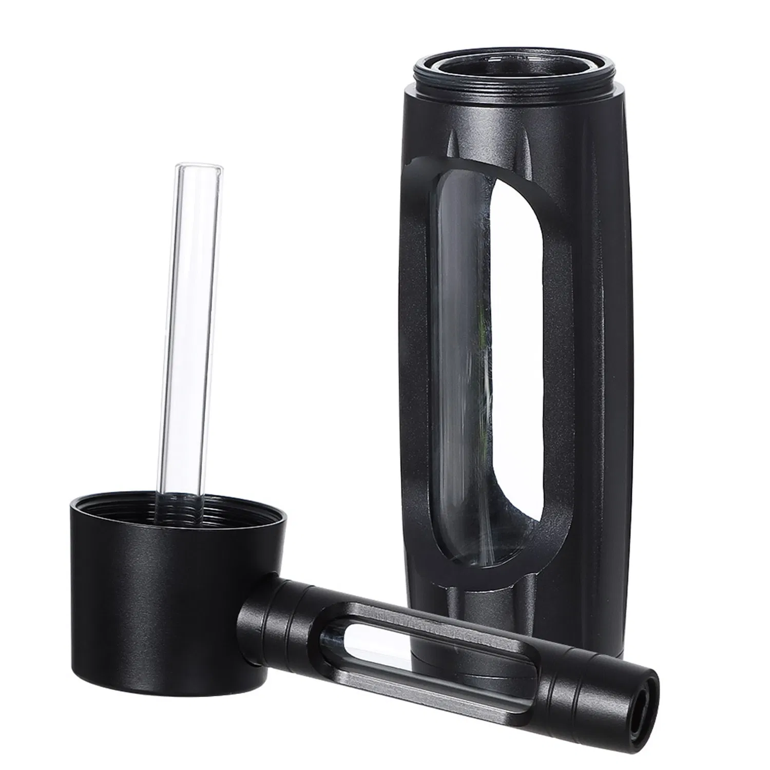 Portable Glass Smoking Hand Pipe Glass Oil Burner Water Hookahs Oil Rigs Beaker Base DAB Rig