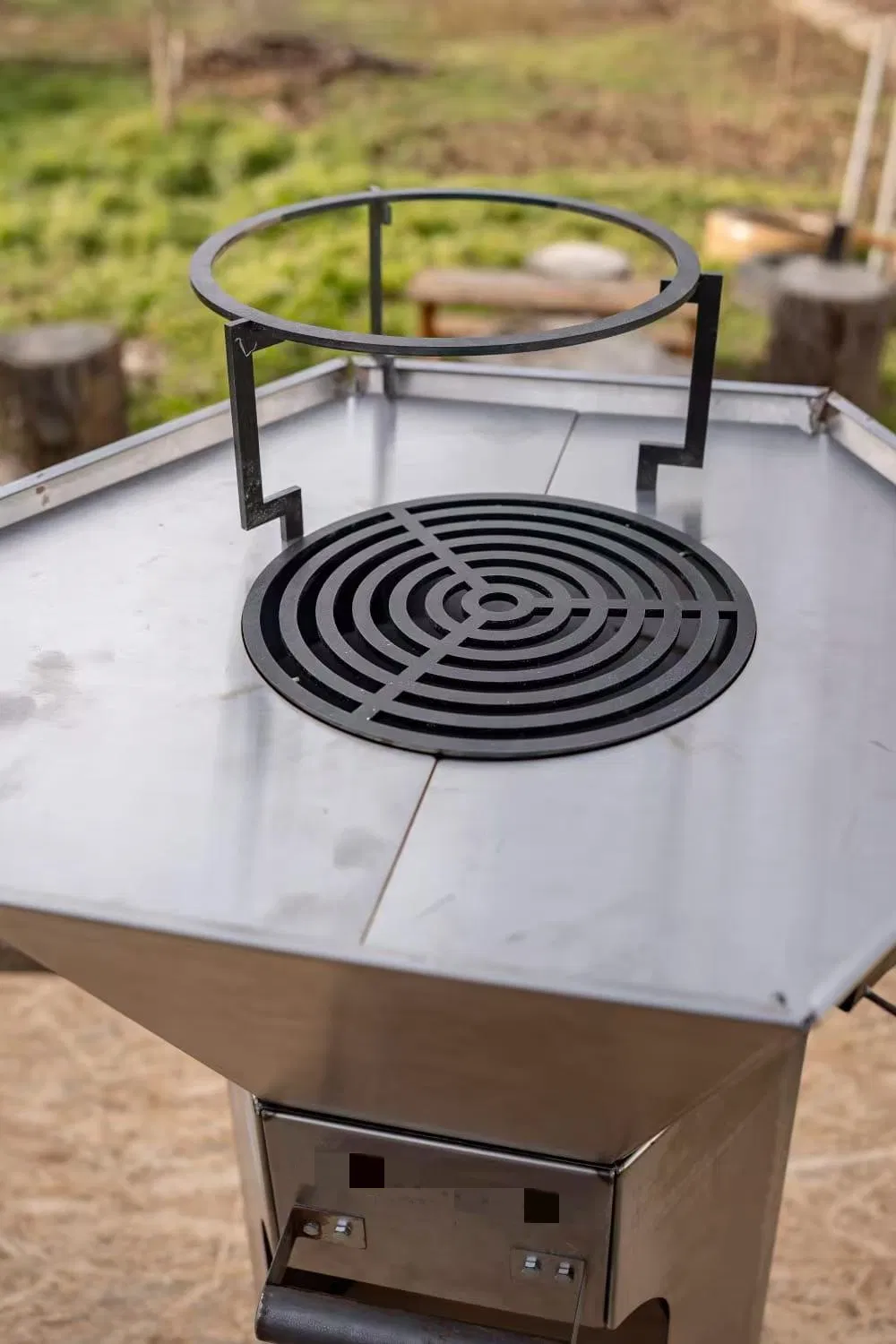 Diameter Wood Burning Fire Bowl Charcoal Outdoor Fire Pit