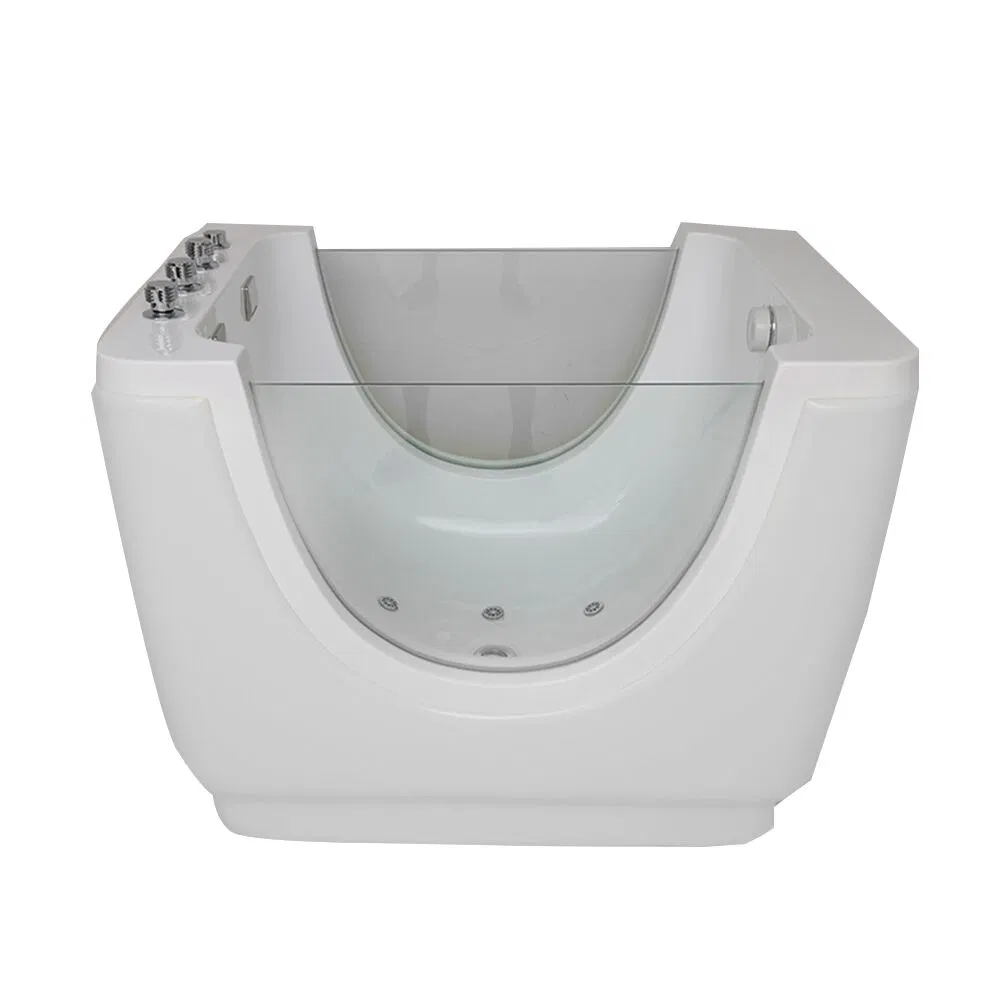 Popular Free Standing with Air Bubble Massage Baby Bath Tub
