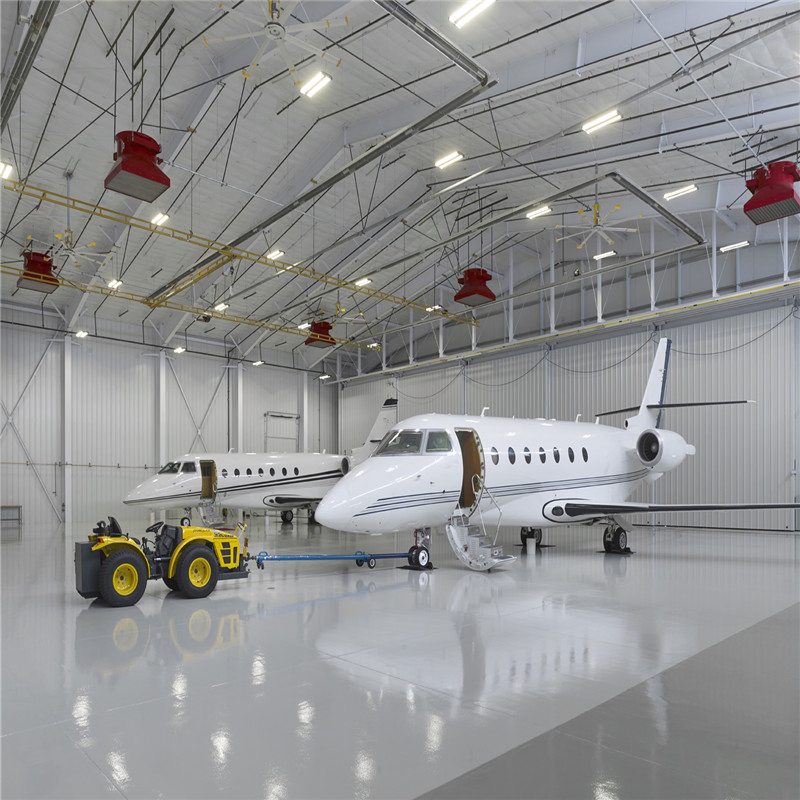 High Quality Steel Structure Airplane Shed Space Frame Aircraft Hangar