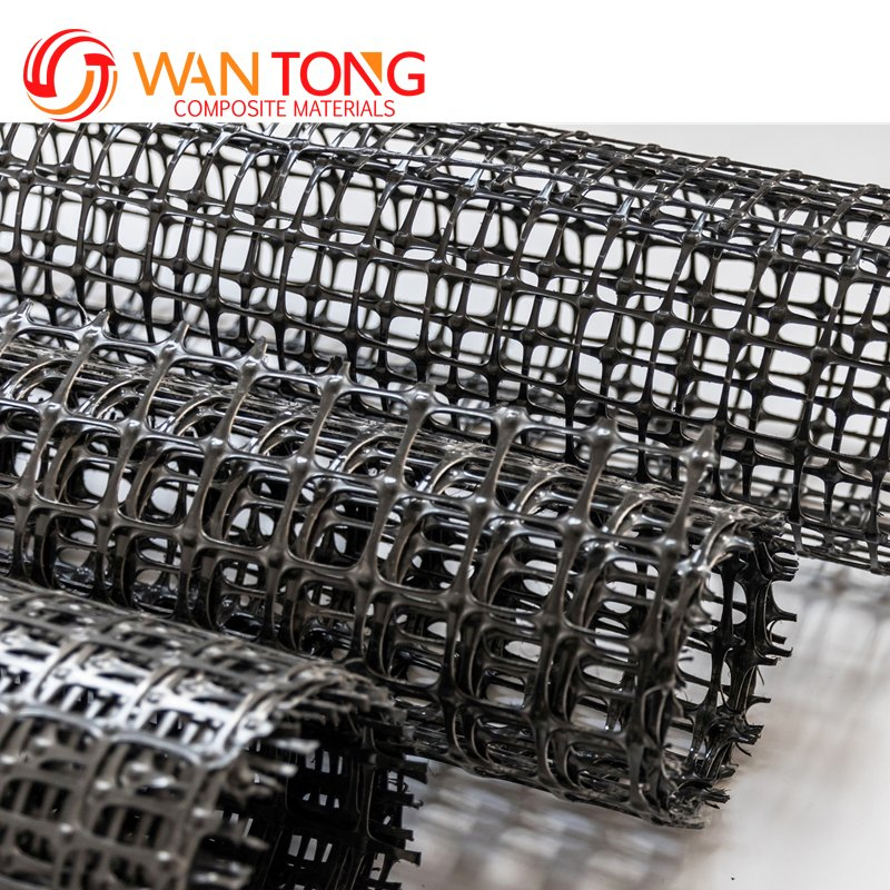 40kn/M Biaxial Bidirectional Polypropylene PP Plastic Geogrid for Slope Protection Reinforcement