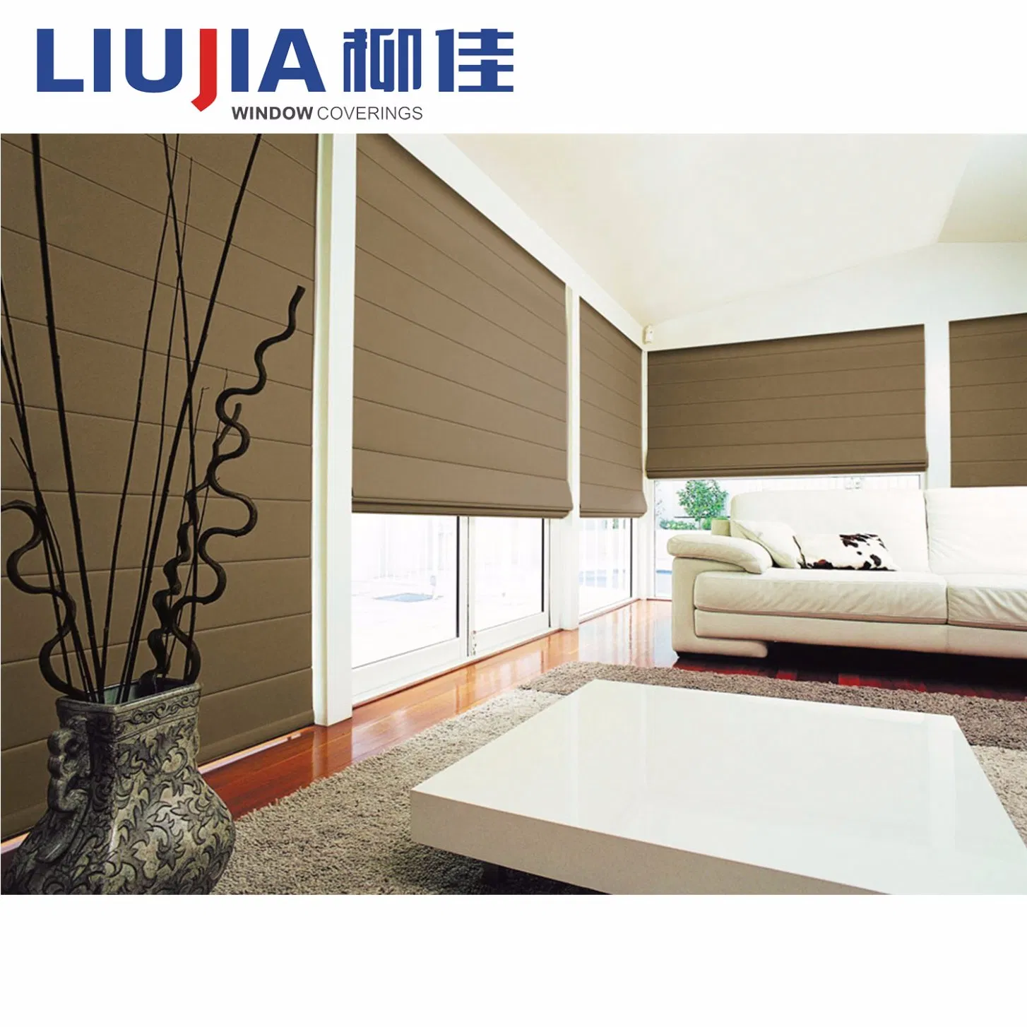 Soundproof Roman Window Blind, Roman Window Shade Supplier