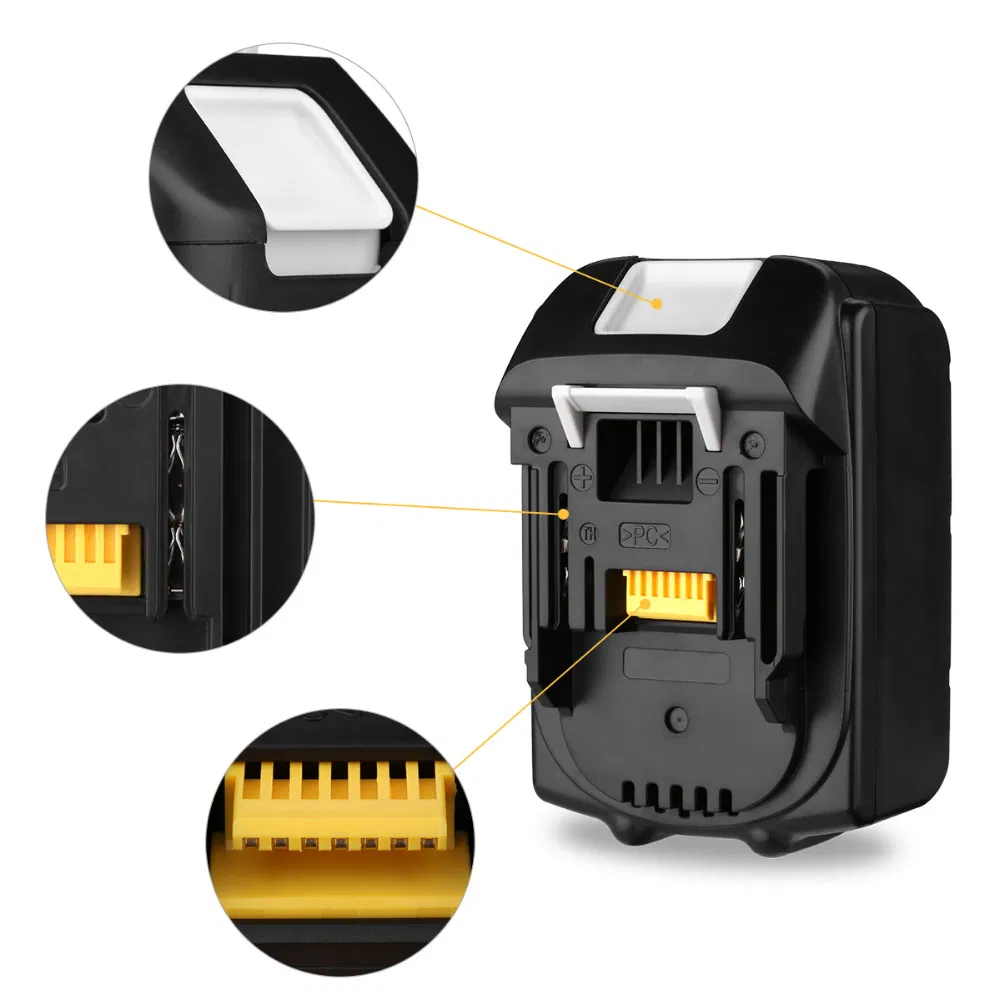 Lithium Ion NiMH NiCd 18V Power Tool Battery Pack for Makita Bl1815 Bl1820 Bl1825 Bl1830 Bl1840