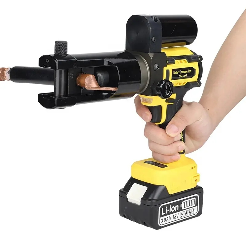 Electric Hydraulic Crimping Tool Battery Powered Hydraulic Crimper