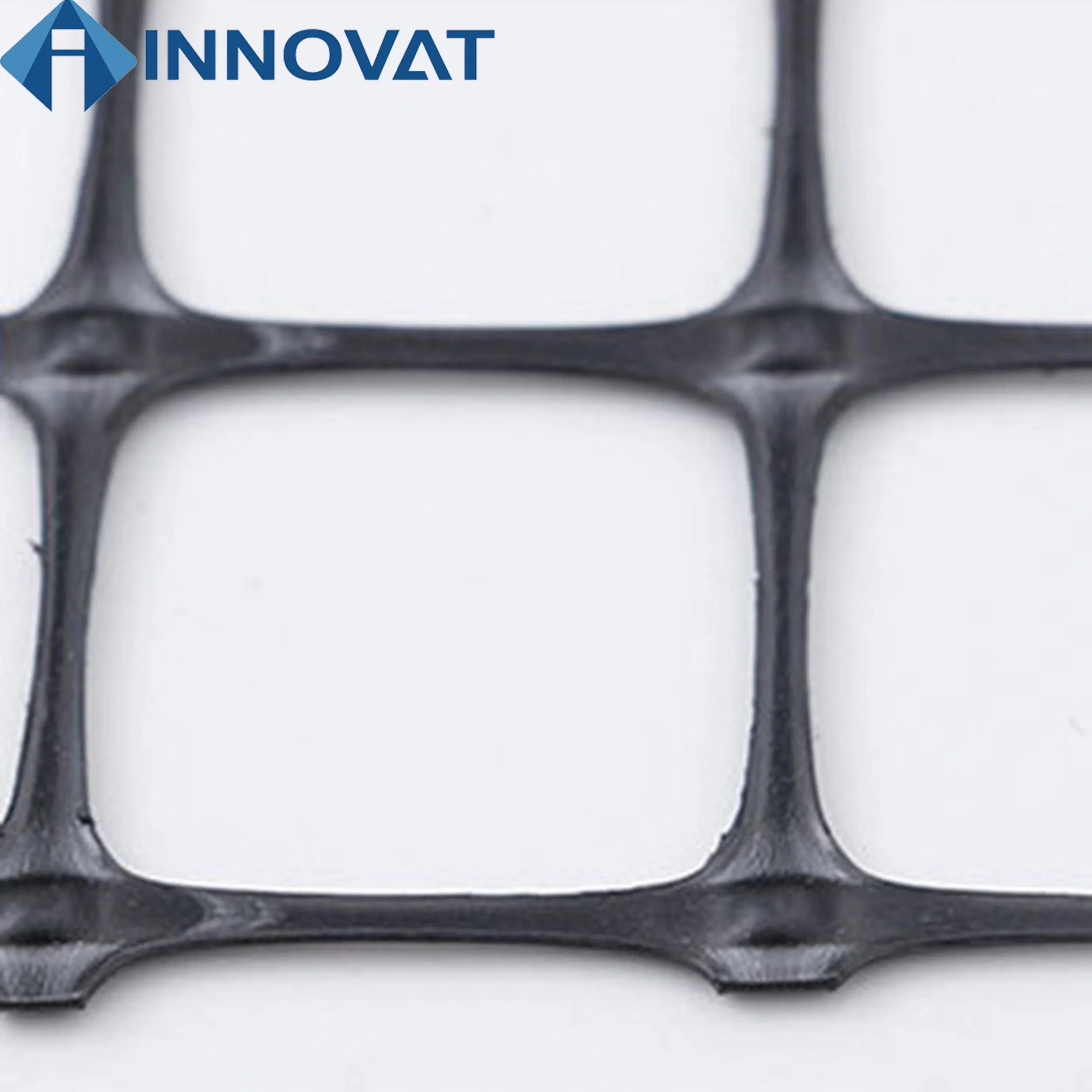 Biaxial Geogrid Geosynthetic Material Soil Reinforcement Below Roads