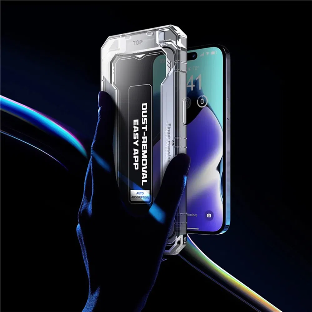 Защитное стекло Anti-Spy для iPhone 17 с инструментом