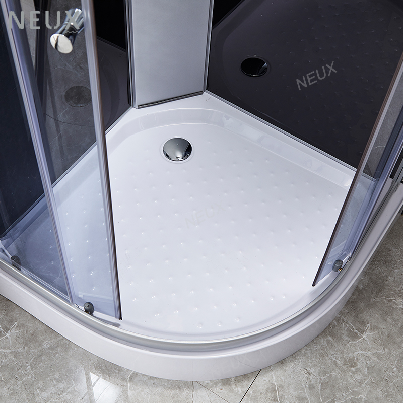 Wholesale Corner 5mm Sliding Glass Door Steam Ready Made Bathroom Shower Cubicle
