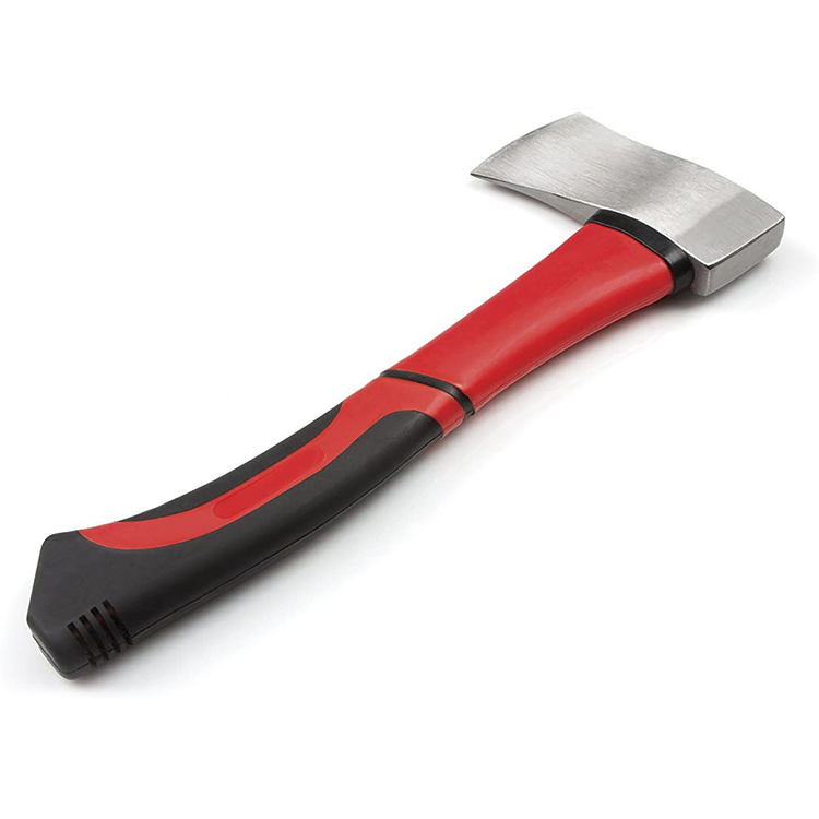 Outdoor Wood Chopping Tool Hatchet Axe Carbon Steel Forged Walnut Handle Camping Hand