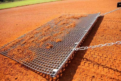 Steel Drag Mat for Baseball Lawn Surface Leveling Rake