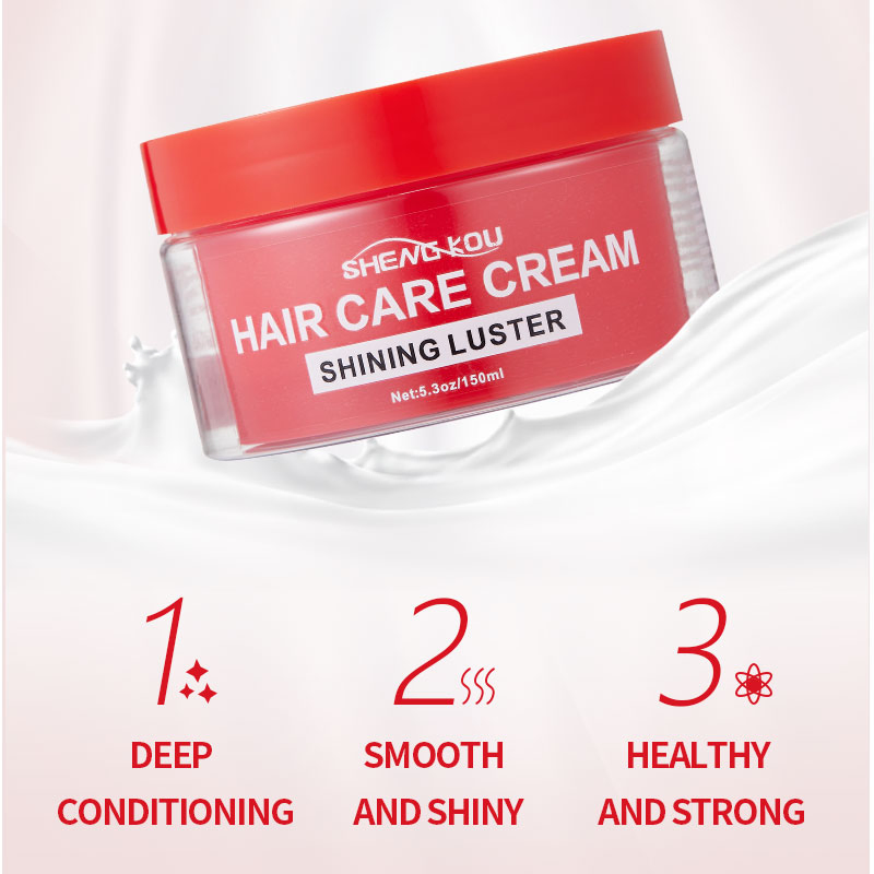 Factory Custom Wash Free Conditioner Jamaican Black Castor Oil Shining Luster Hair Care Moisture Cream
