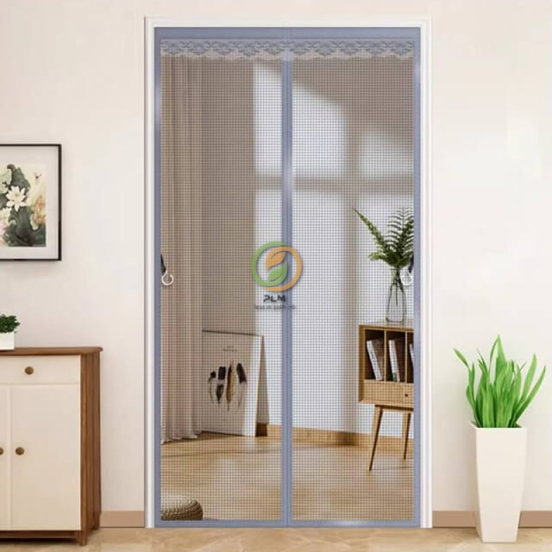Fiberglass Magnetic Screen Door Net Anti Mosquito Curtain Door