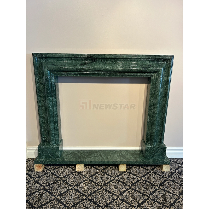 Newstar Indian Green Marble Stone Fireplace Mantel Green Marble Fireplace