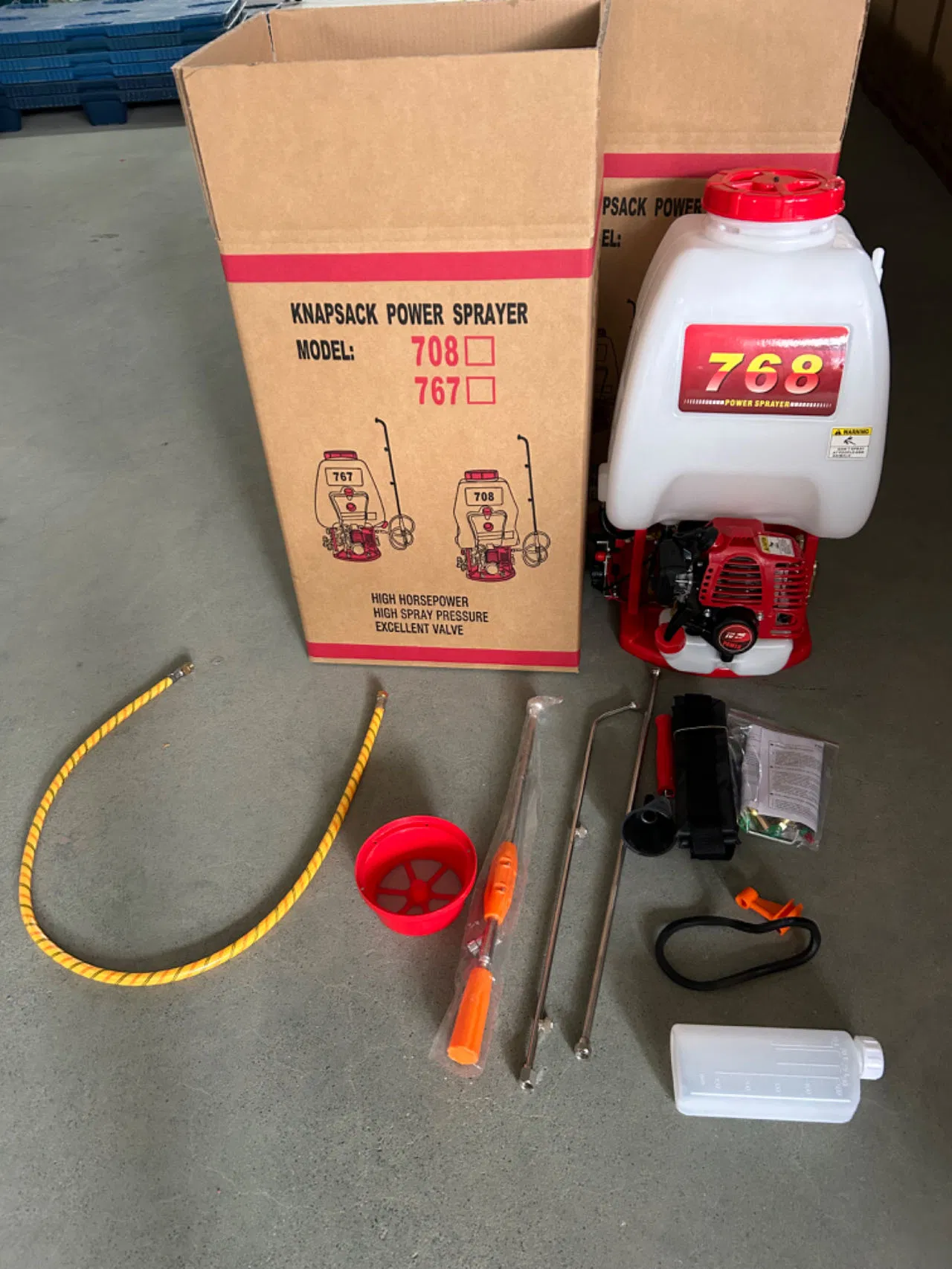 2-Stroke Gasoline Engine Agricultural Sprayer Knapsack Power Sprayer