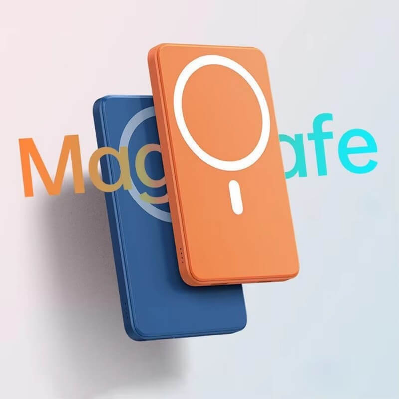 Wireless Magnetic Power Bank, Magsafe for iPhone & Android