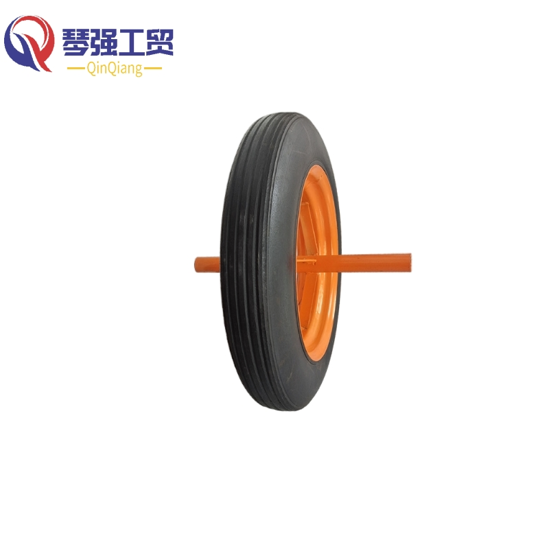 14"X4" Wheel Barrow Solid Rubber Tyre